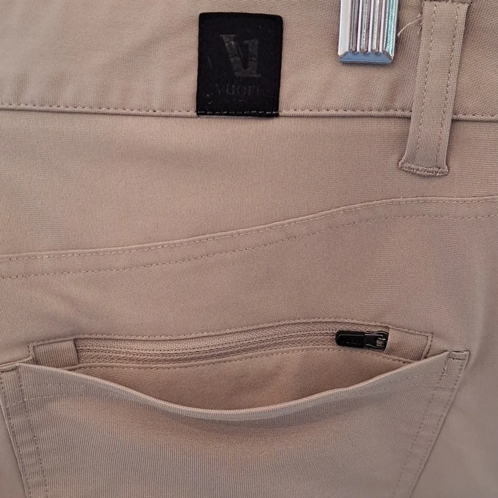 Vuori Mens‎ Meta Grey Stone 5-Pocket Stretch Casual/Athleisure Pants 30x32
